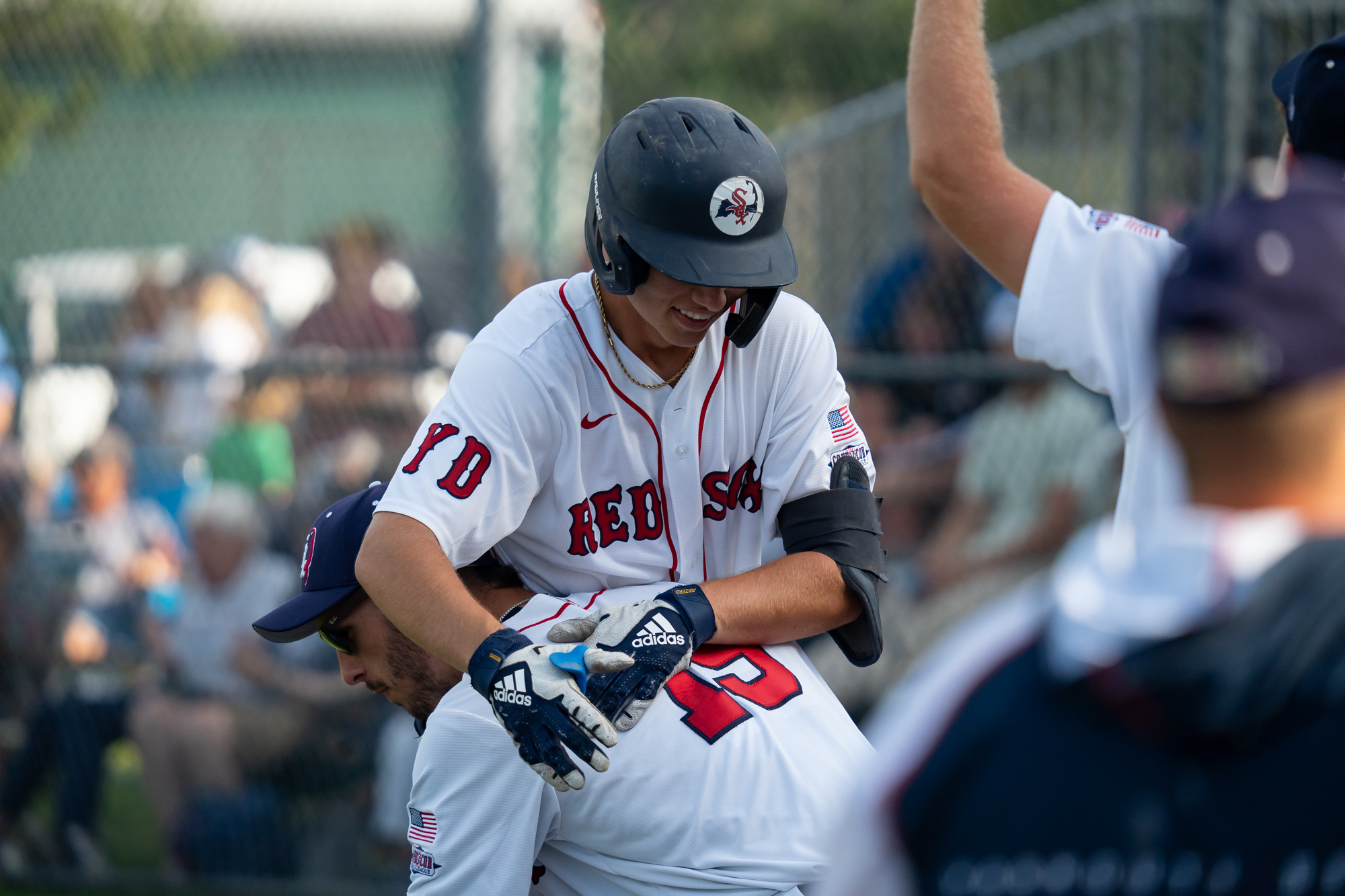 Hines and Gleed Homer as Red Sox Win Third Against Brewster - YARMOUTH