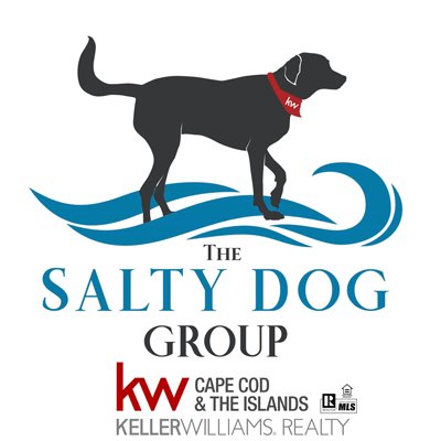 Logo for Emily Shimansky and The Salty Dog Group who are proud sponsors of the Yarmouth Dennis Red Sox.
